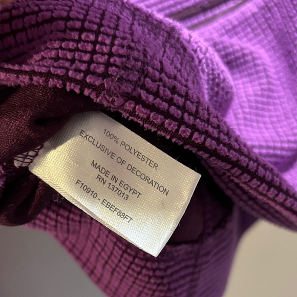 Eddie Bauer Deep Purple Knit Hoodie - Picture 5 of 5